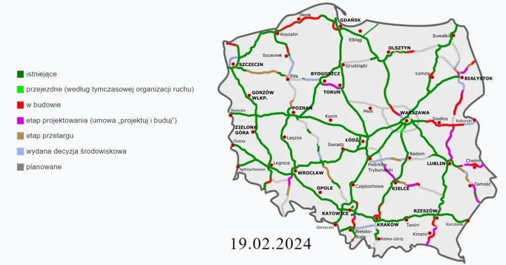Gdzie są płatne autostrady w Polsce? Sprawdź koszty i lokalizacje