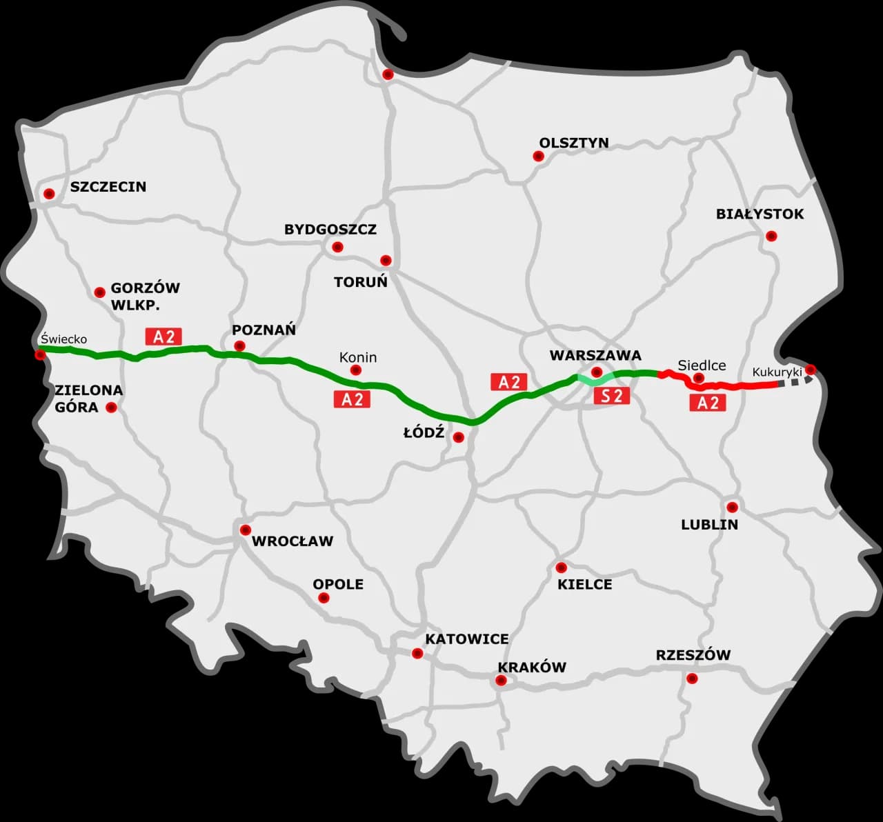 Autostrada A2 jakie odcinki płatne - uniknij zbędnych kosztów