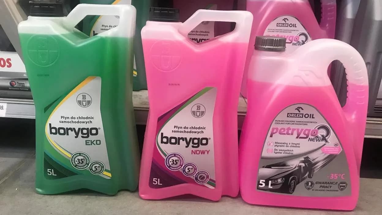 Mieszanie płynów do chłodnic Borygo – co warto wiedzieć, by nie zaszkodzić